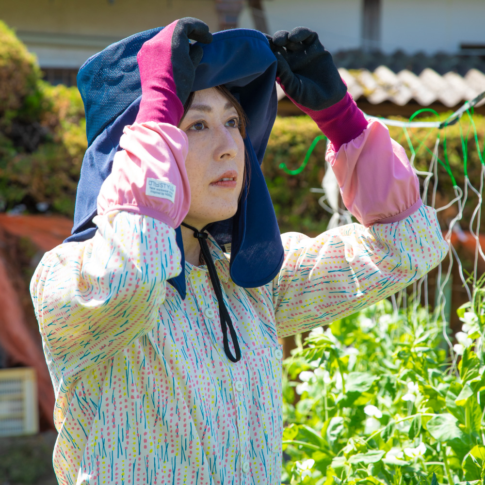 風通る遮熱ハット2