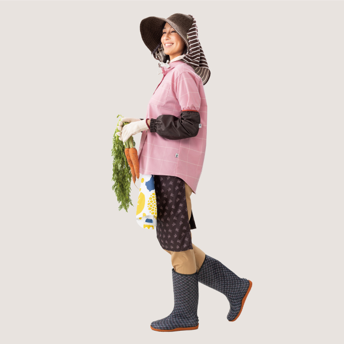 ふんわりぬくぬくワンタッチエプロン1