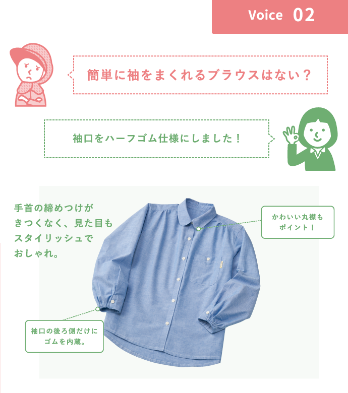 農家さんブラウス