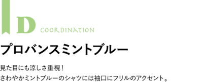 コーディネートD