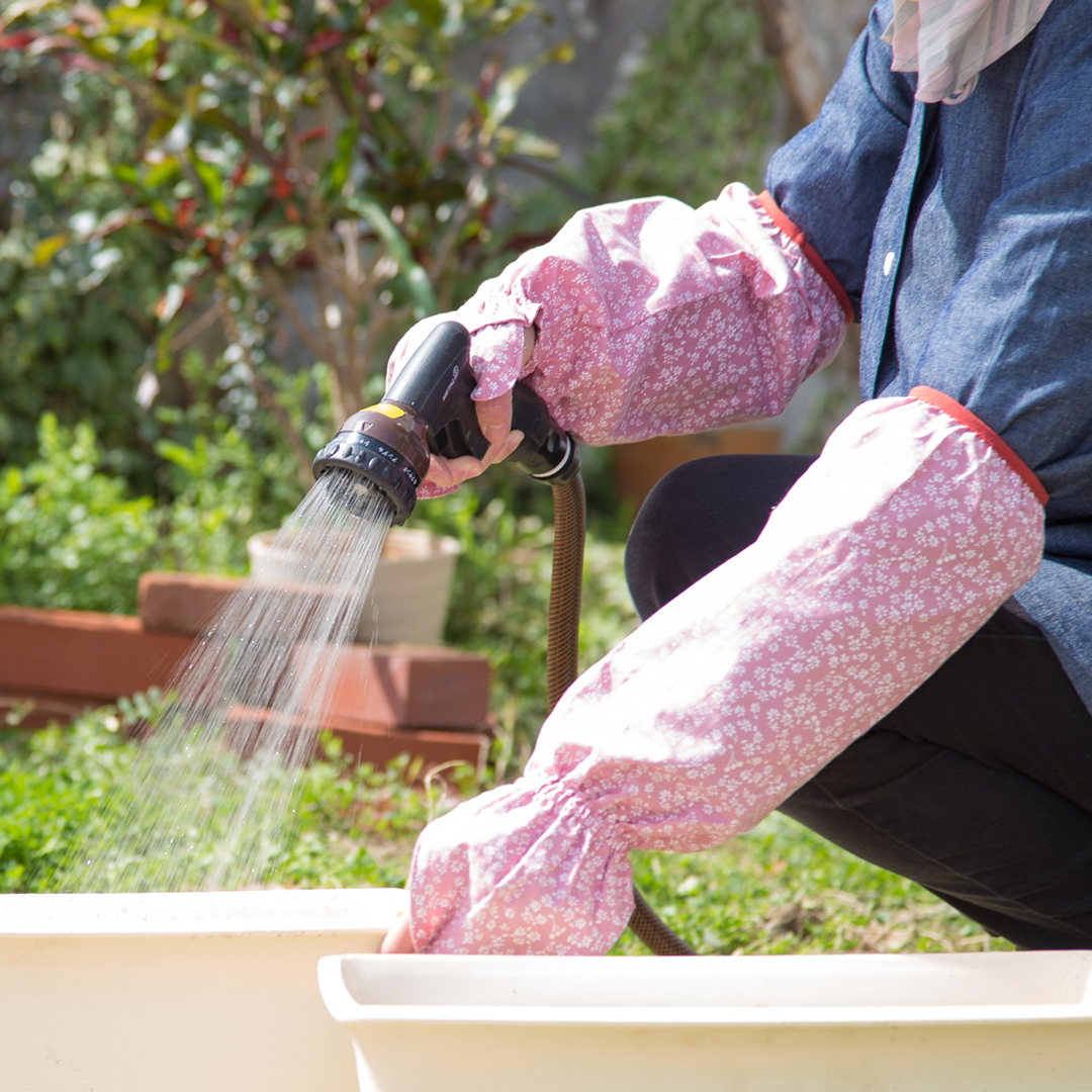 手甲付き腕カバー(綿)6