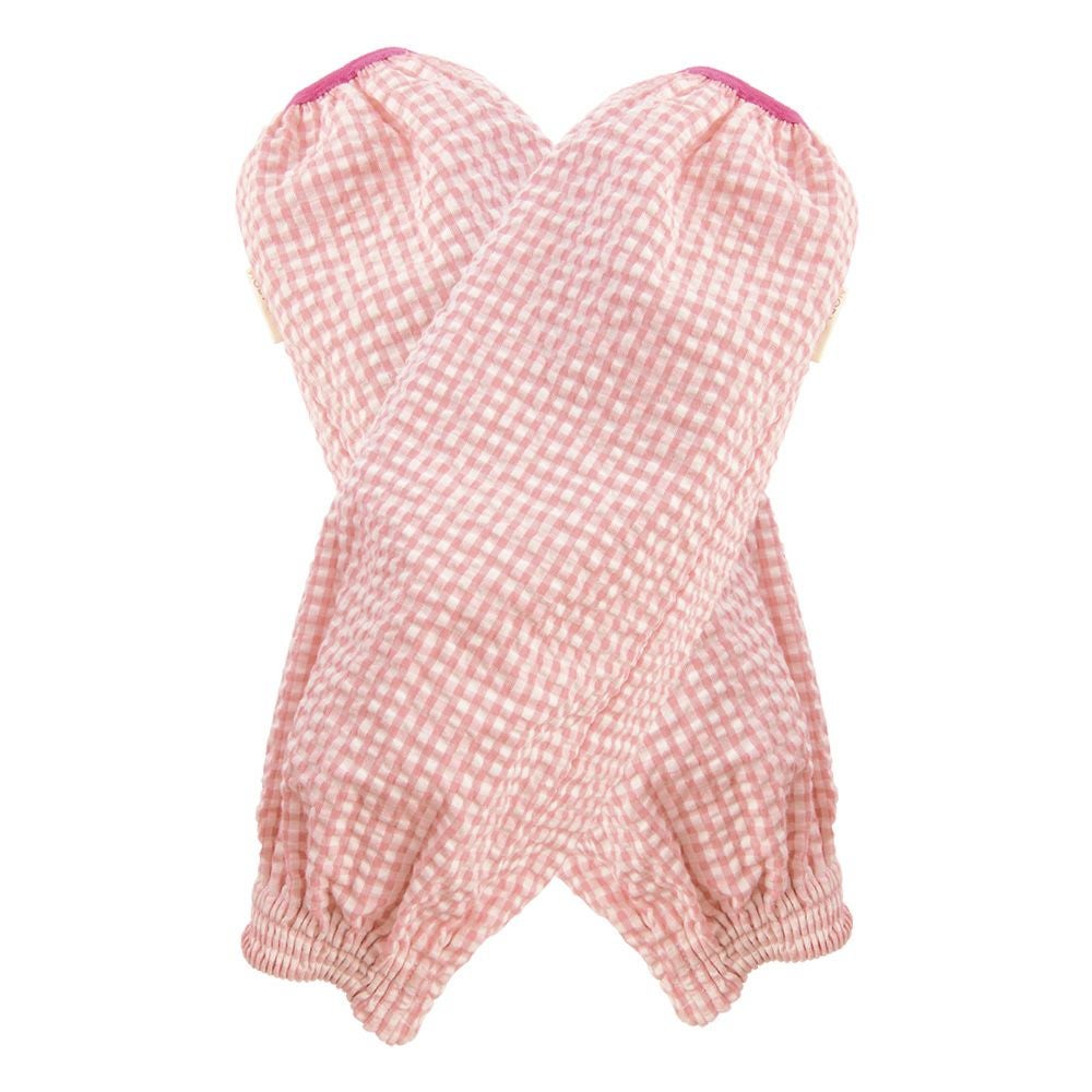 チェックピンク