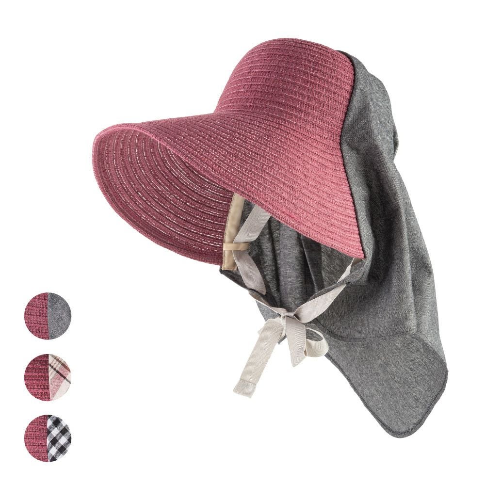 農園帽 ハーフ＆ハーフ/ネイビー （帽子）| 畑のしごと服専門