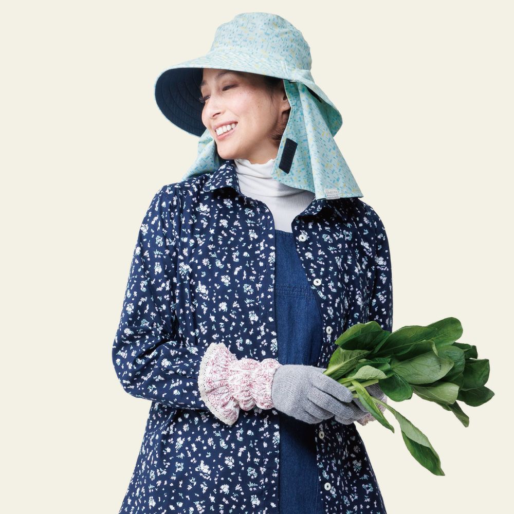 ゆるふわ風ぬけ帽 （帽子）| 畑のしごと服専門オンラインショップ「畑