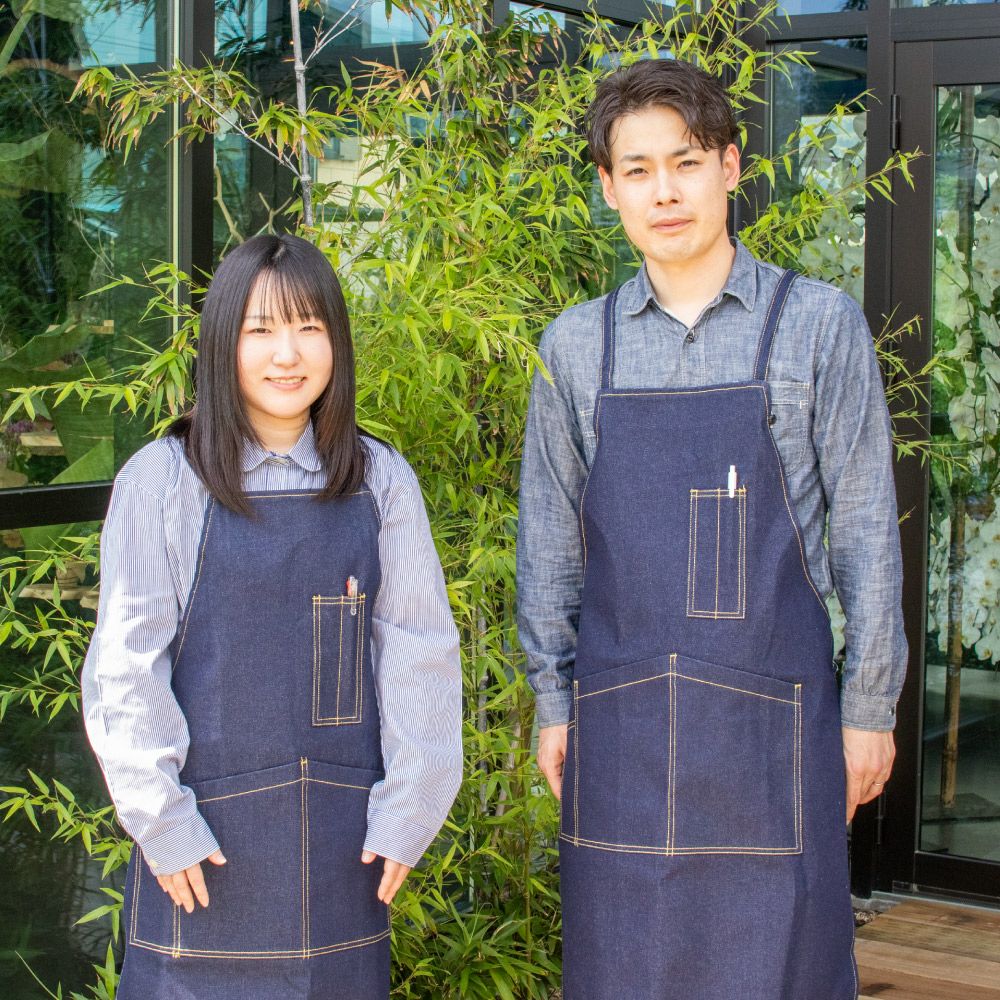 デニムエプロン タスキ （エプロン・割烹着）| 畑のしごと服専門