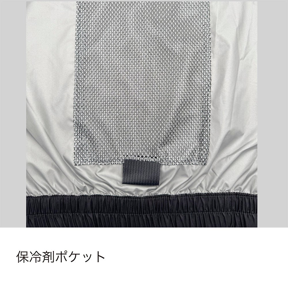 作業ウェアPUMA エアツイスト ファン装着ウェア フーディーベスト (AT-8022N)